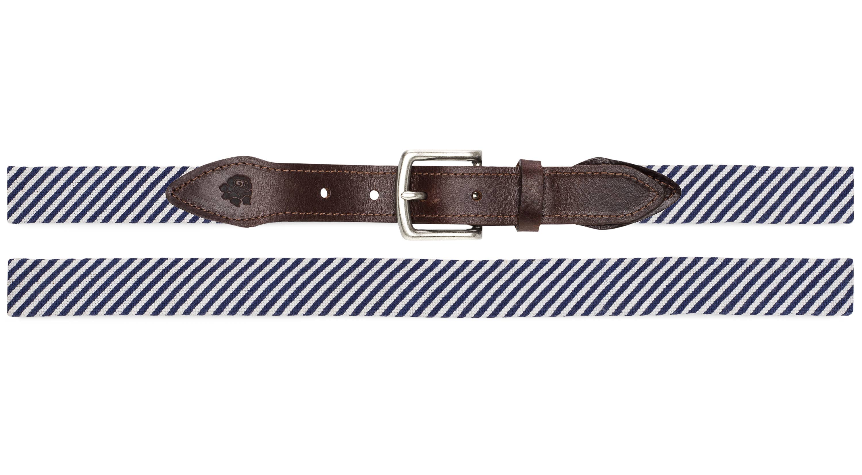 Good Threads - Wholesale Belt - Men's - Seer Sucker Needlepoint Belt