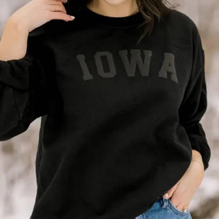 Custom Embossed City State or Area Code Name Sweatshirt for wholesale by MELODY FAYE