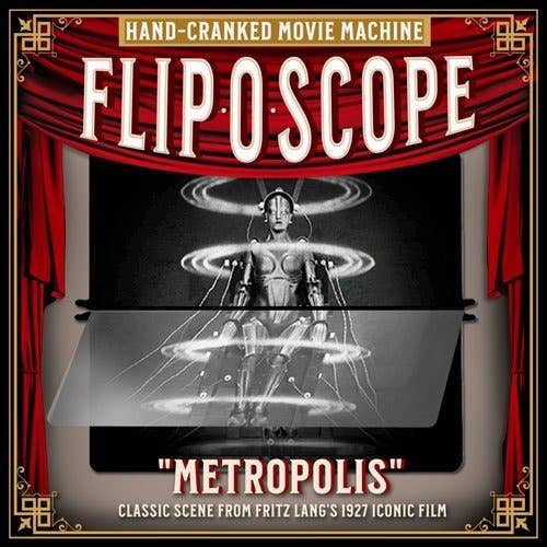 Fliposcope - Wholesale DIY Craft Kit - Fliposcope - Metropolis DIY FlipBook Machine Keepsake3