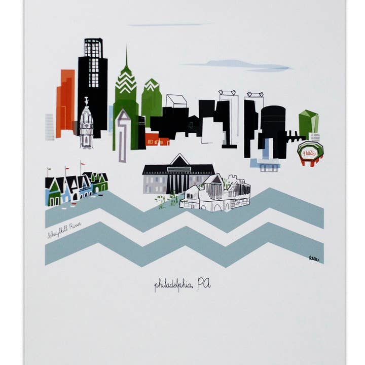 Albie Designs - Wholesale Art Print - Philadelphia
