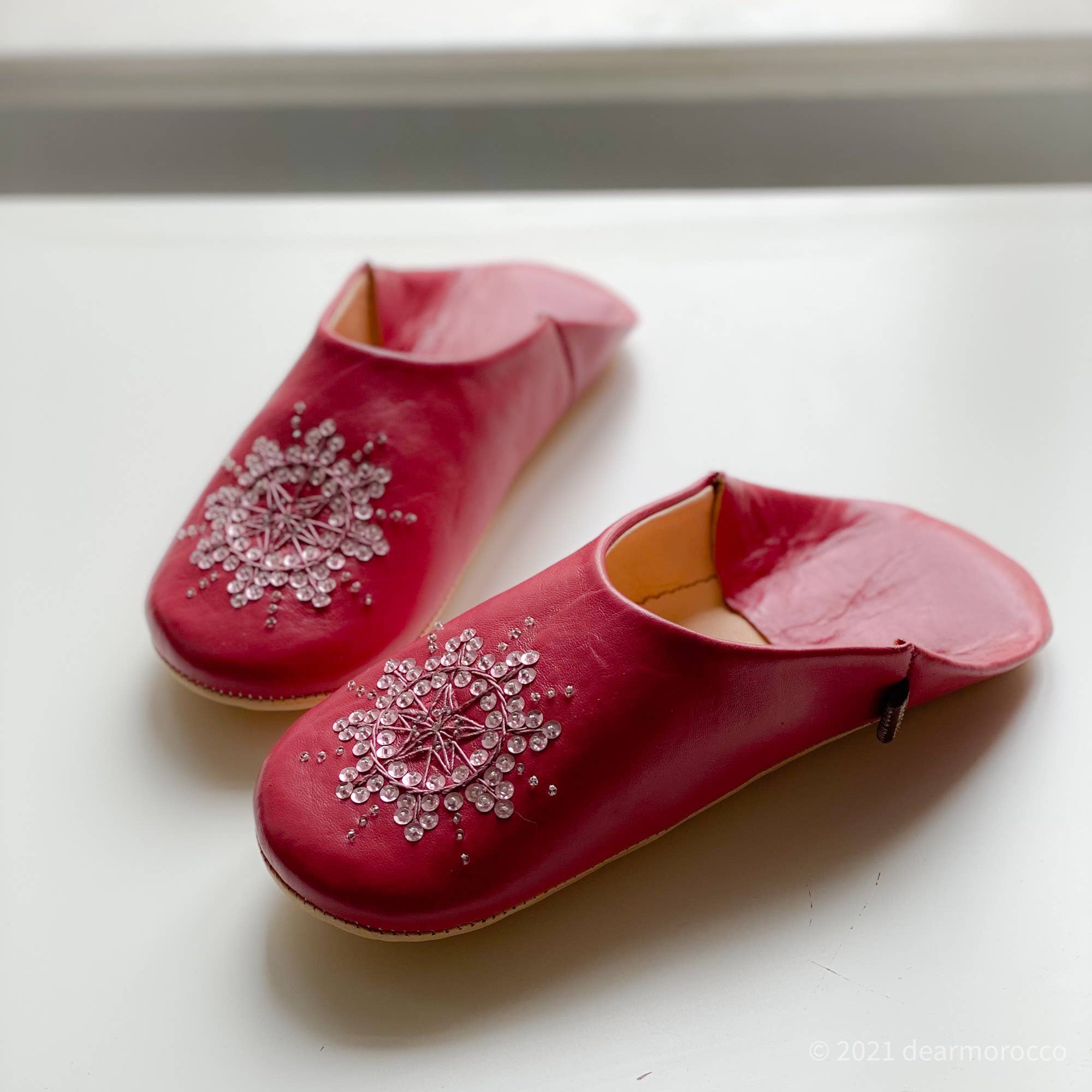 dear Morocco - Wholesale Slippers - Women's - Moroccan  Babouche // SPANGLE / BEADS /  STELLA SET4