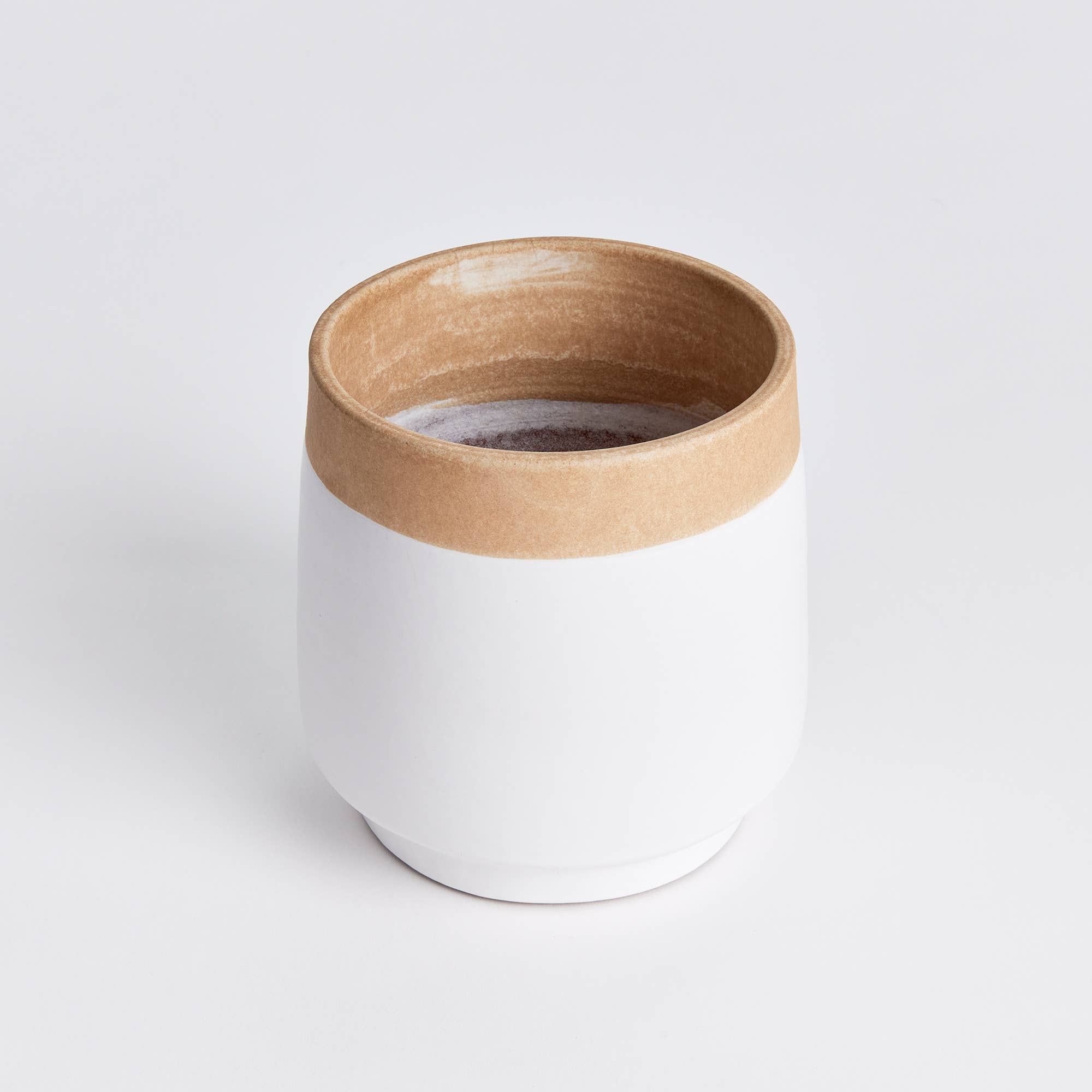 MARRON Petit cache-pot à pieds Atwood en vente sur Faire1