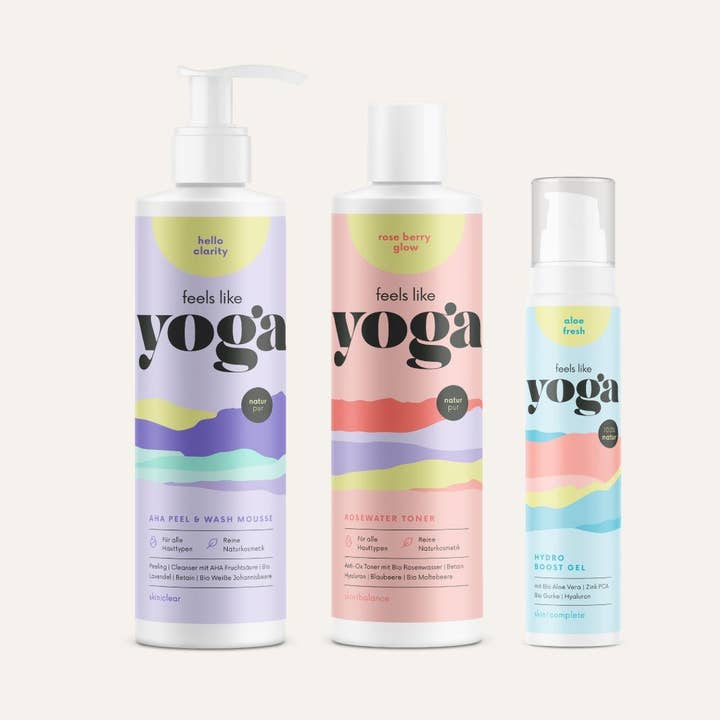 set - normal, mix+oily skin | CLEANSER + TONER för wholesale av feels like yoga skin|care