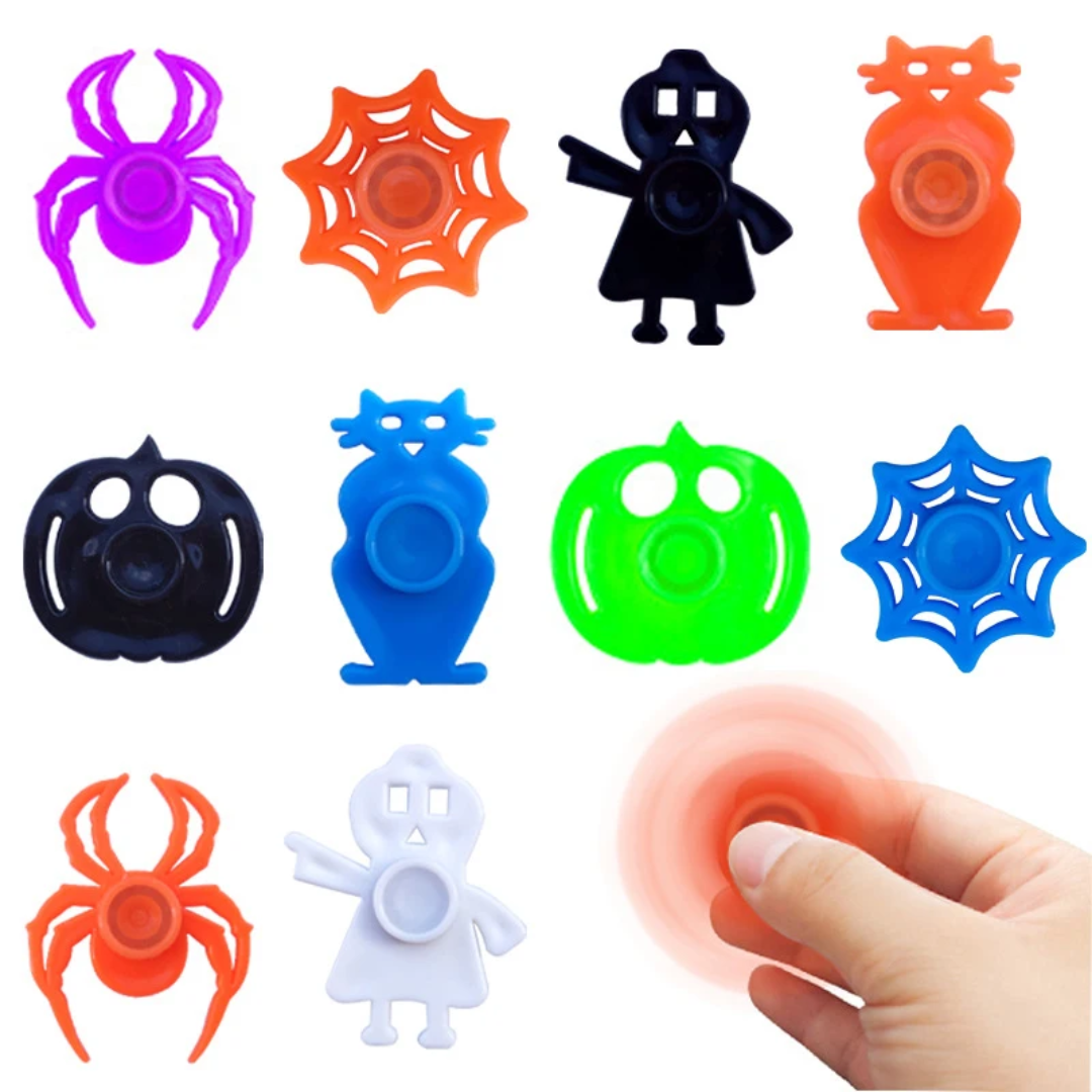 Buddha Ayurveda - Wholesale Fidget Toy - Kids - Pumpkin Spice Ghost Fidget Spinner Toys for Kids0