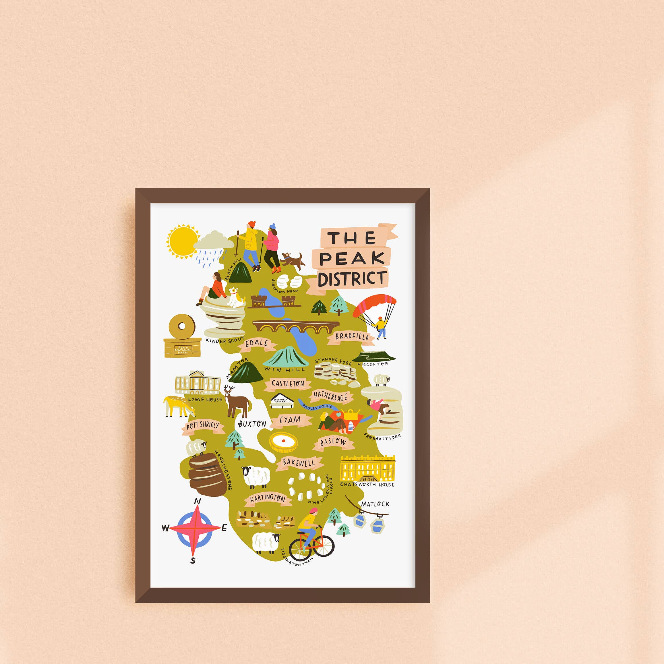 Lauren Radley – Engroshandel Kort – Kort - Peak District12