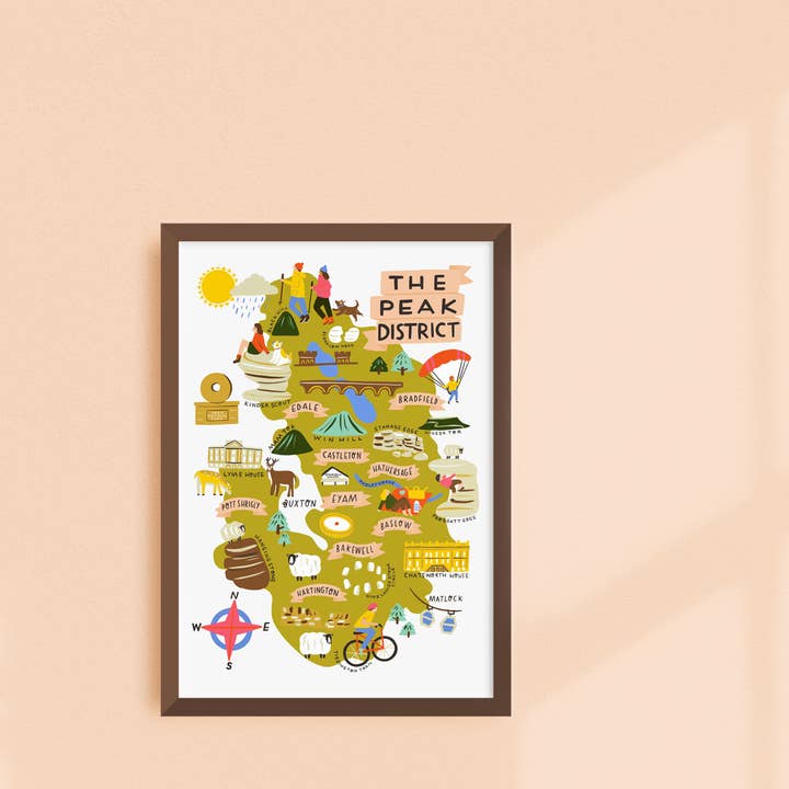 Lauren Radley – Engroshandel Kort – Kort - Peak District12