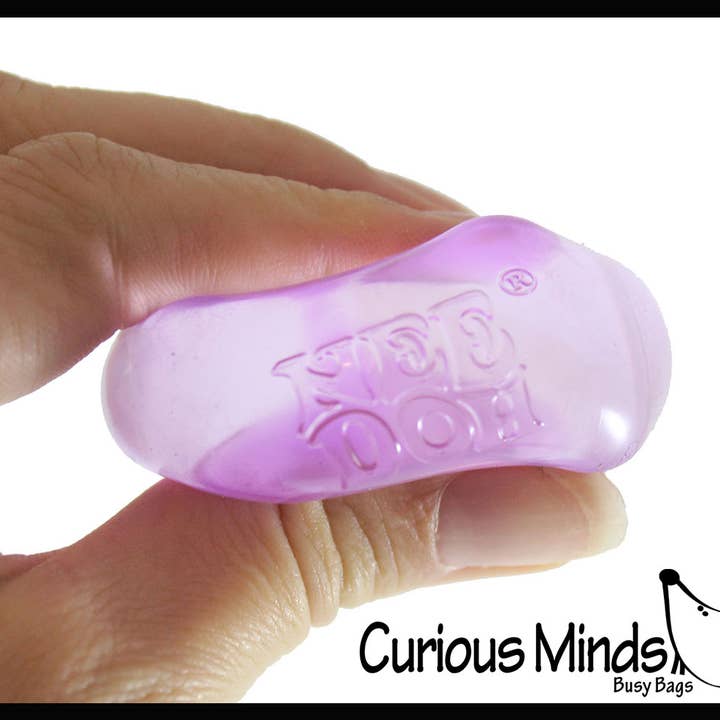 Curious Minds Toys - Wholesale Fidget Toy - Kids - 1 NeeDoh Teenie Nice Ice Cube Baby Ice Sugar Ball - Thick Gl4