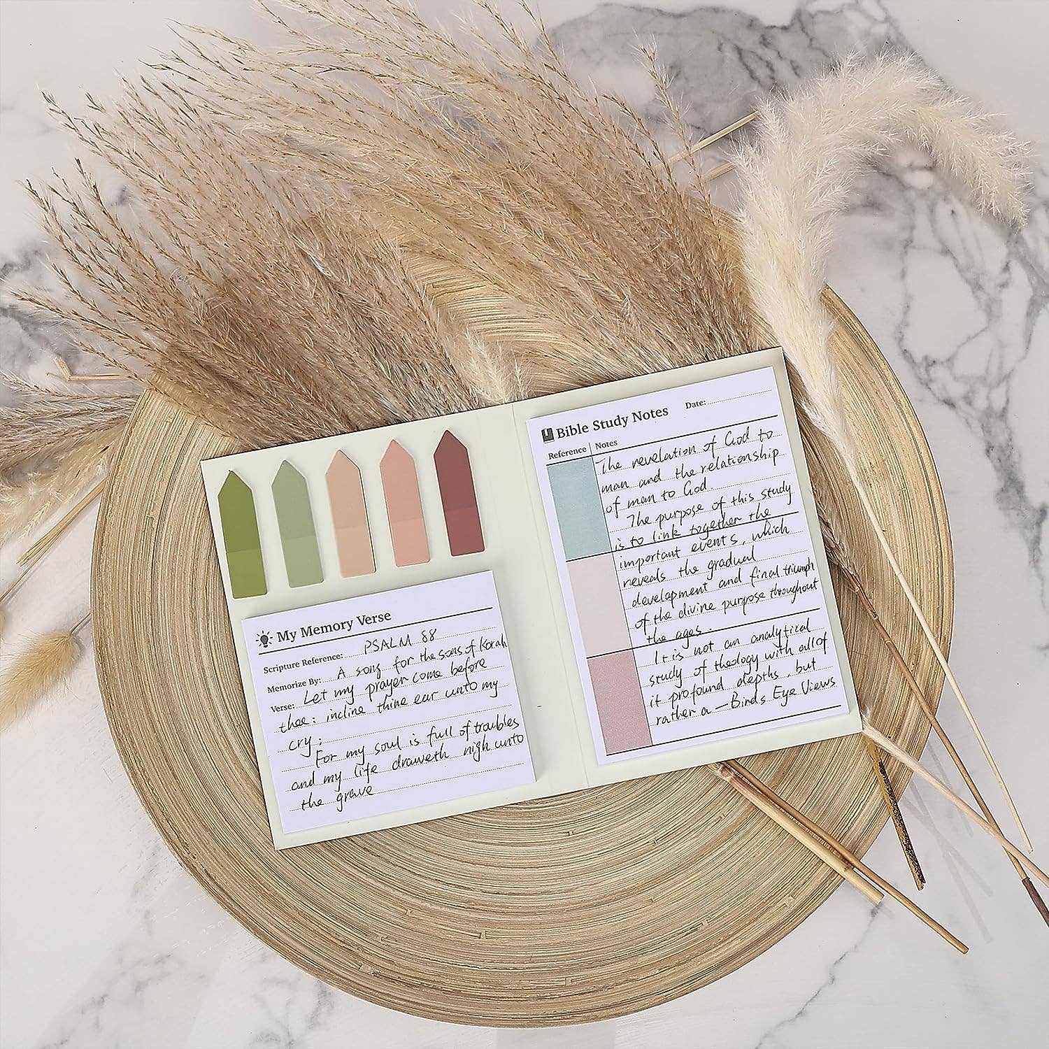 Mr. Pen - Vente Notes autocollantes/post-it - Bloc-notes adhésifs d'étude biblique Mr. Pen - Pack de 2256