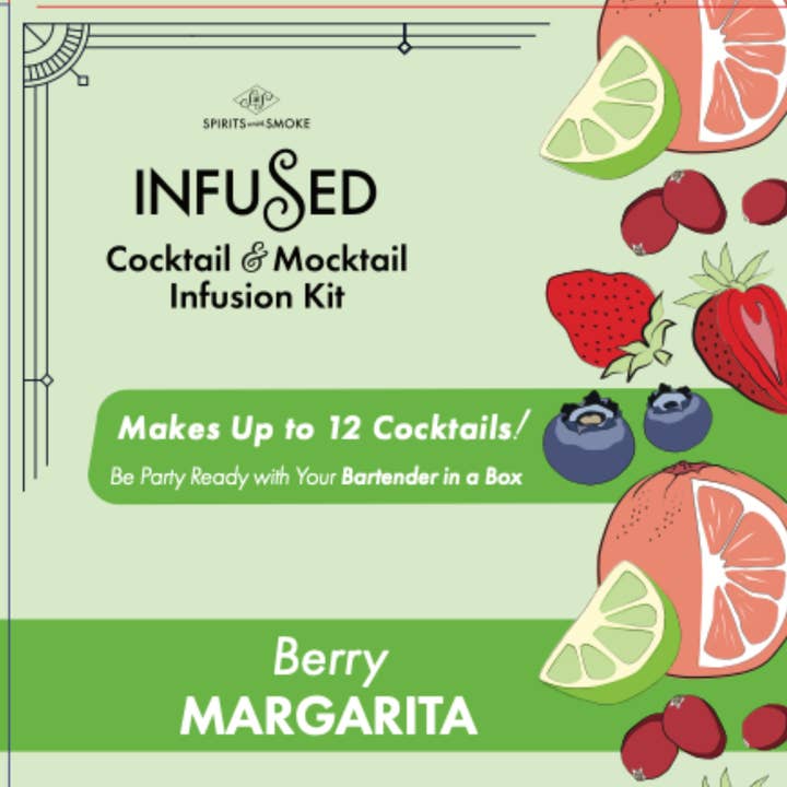 Very Berry Margarita - Cocktail Mix Kit - Infusion for wholesale by Spirits WIth Smoke