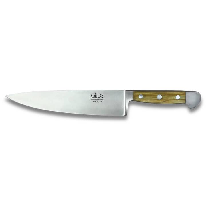 Alpha Olive Chef Knife - 8" for wholesale by Ginza Steel