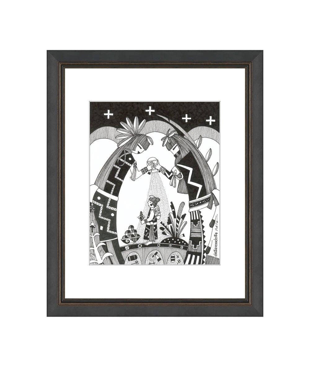 Fourth World Design - Vente Affiche d'art - Bénédiction de l'enfant3