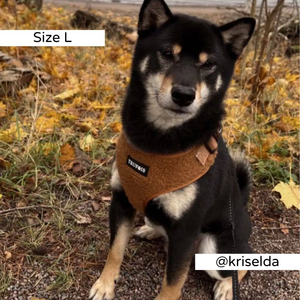 Trufois - Vendita all'ingrosso Pettorina - Cani - Imbracatura Teddy Lite - Cioccolato7