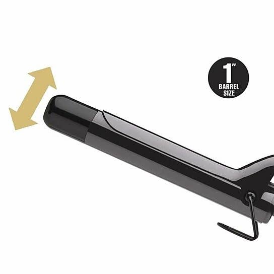 iTech361 - Wholesale Curling Iron/Wand - Hot Tools Professional Black Gold 1" Salon Curling Iron Wand1
