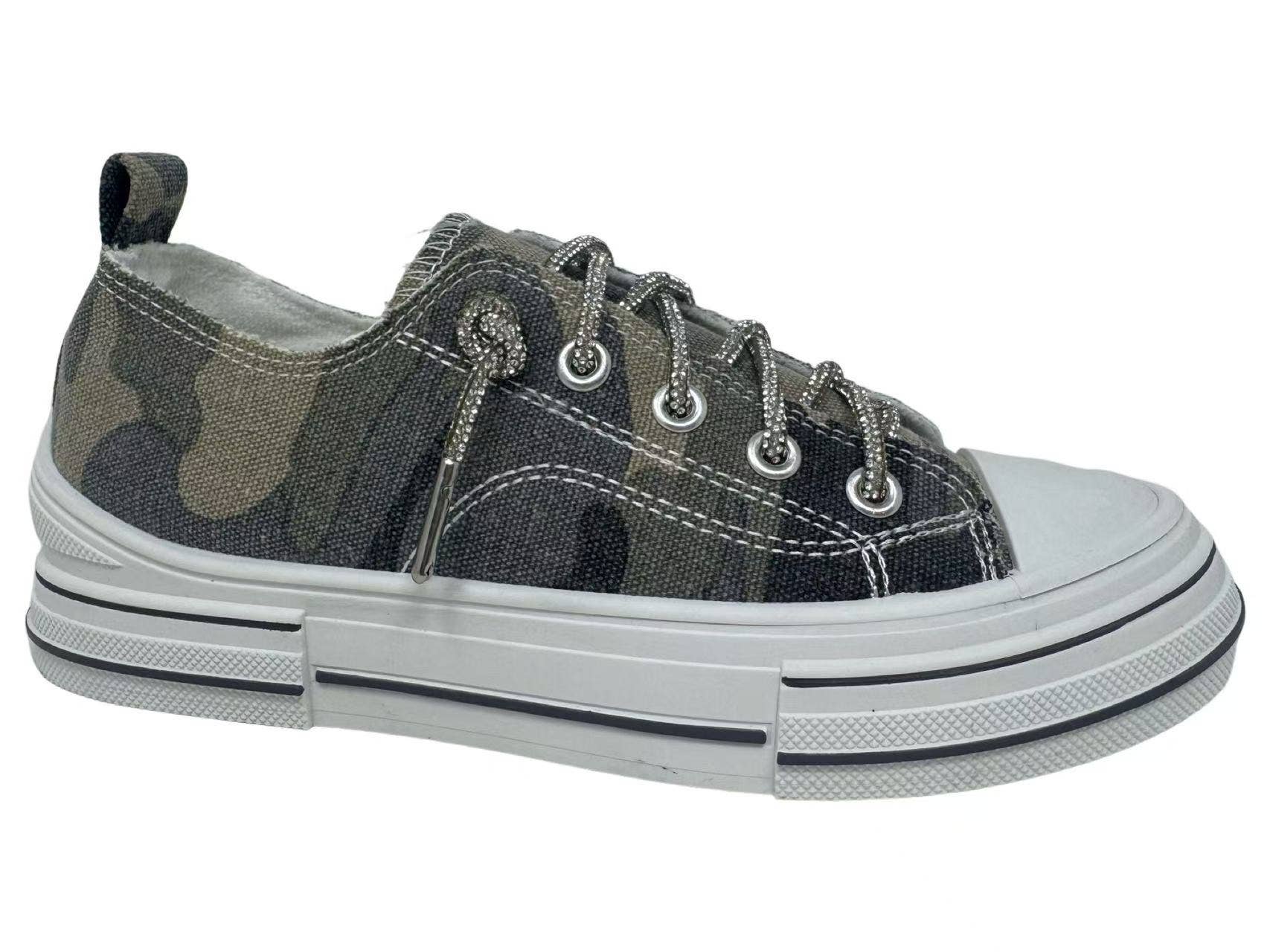 Very G - Wholesale Lifestyle Sneakers - Women's - AMAN CAMO - Women's sneaker features our updated camo print0