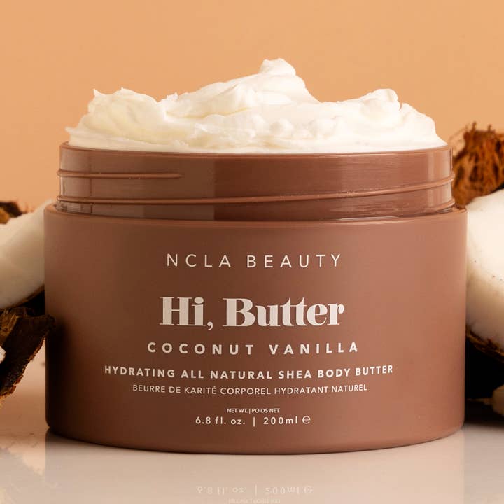 Hi, Butter All Natural Shea Body Butter - Coconut Vanilla for wholesale by NCLA Beauty