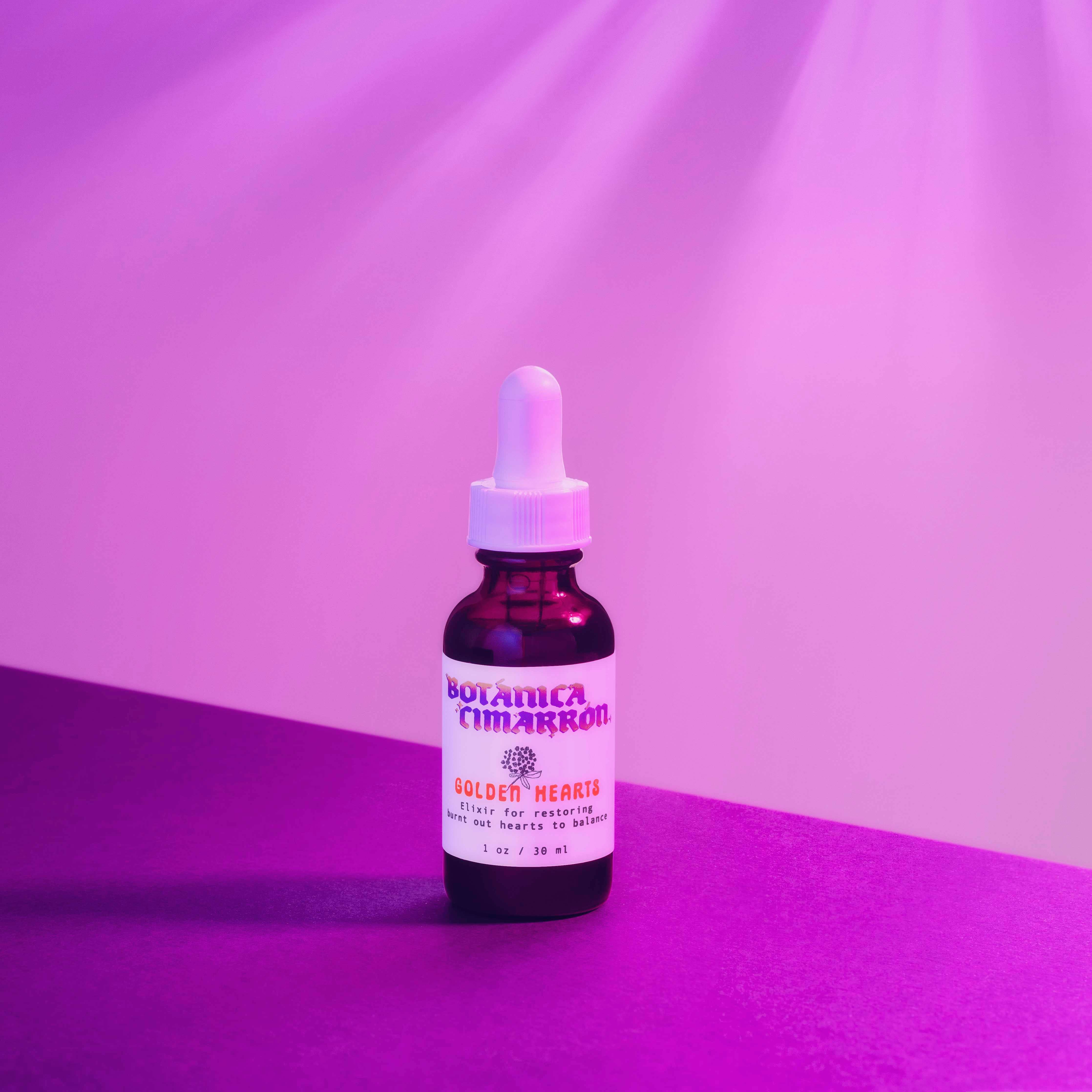 Bótanica Cimarrón - Wholesale Tincture - Golden Hearts | Organic Herbal Tonic for Heart & Grief1