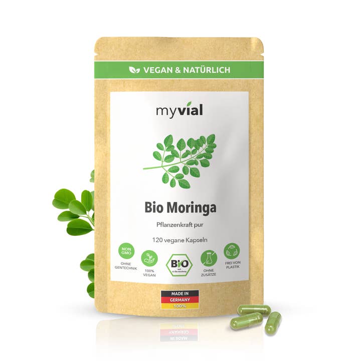 myvial - Vendita all'ingrosso Vitamine/integratori orali - Capsule di Moringa Bio
