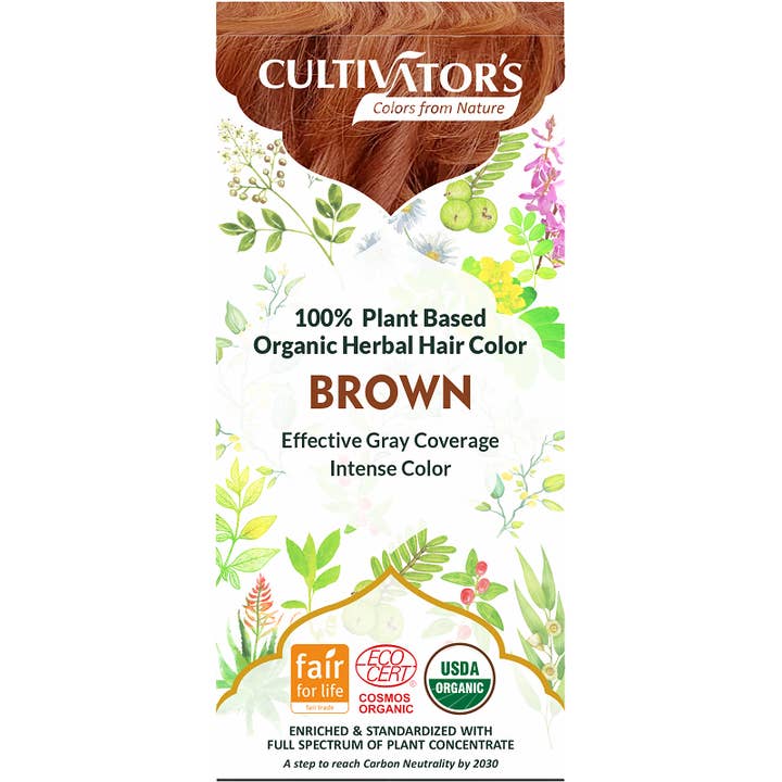 Bionature - Wholesale Hair Dye - Cultivator's Organic Golden Chestnut Dye 100 gr. Ecocert