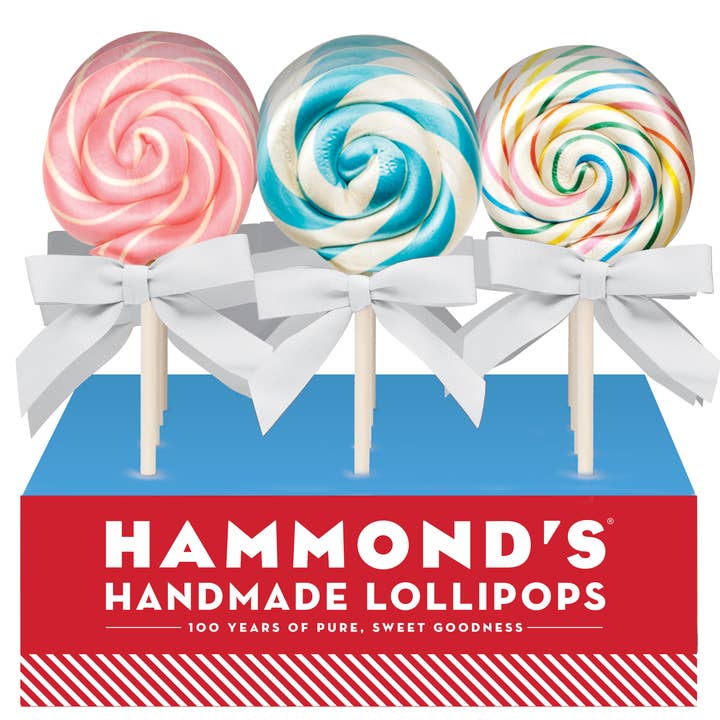 Hammond's Candies - Wholesale Lollipop - Lollipops Everyday Assortment Display 1oz