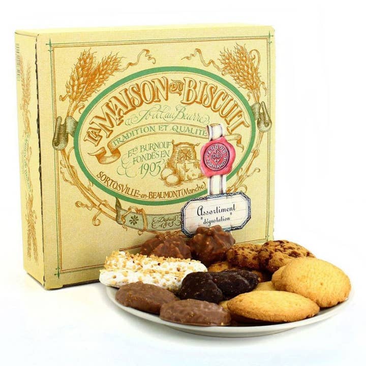 Produits-Normandie - Wholesale Cookie - Assorted biscuits Maison du Biscuit 500g