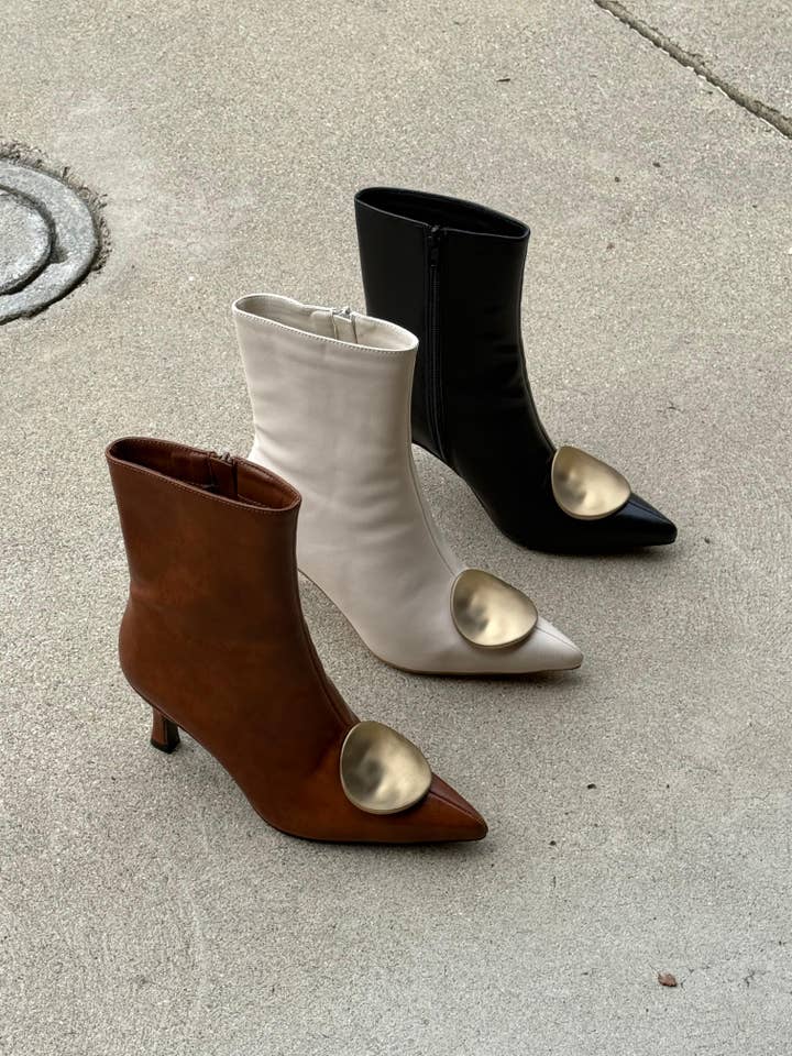 Azarayah Bonfire - Sculpted Heel Bootie for wholesale by Azarayah