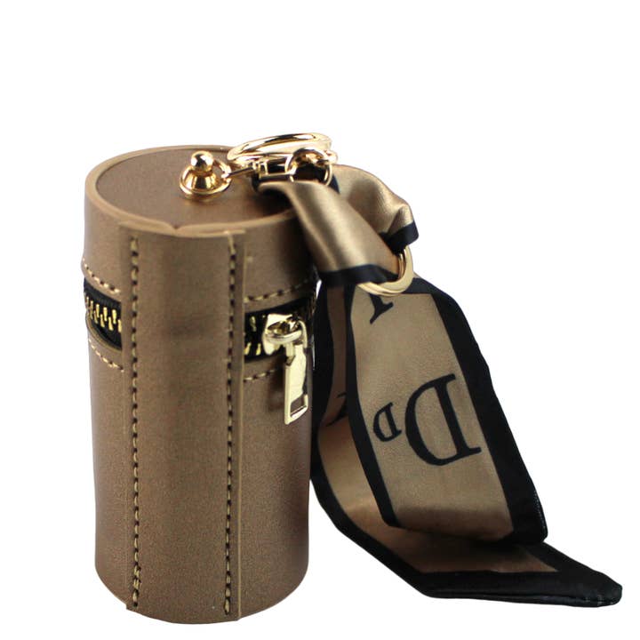 Mix 936A Lipstick Holder Keychain Solid Color for wholesale on Faire7