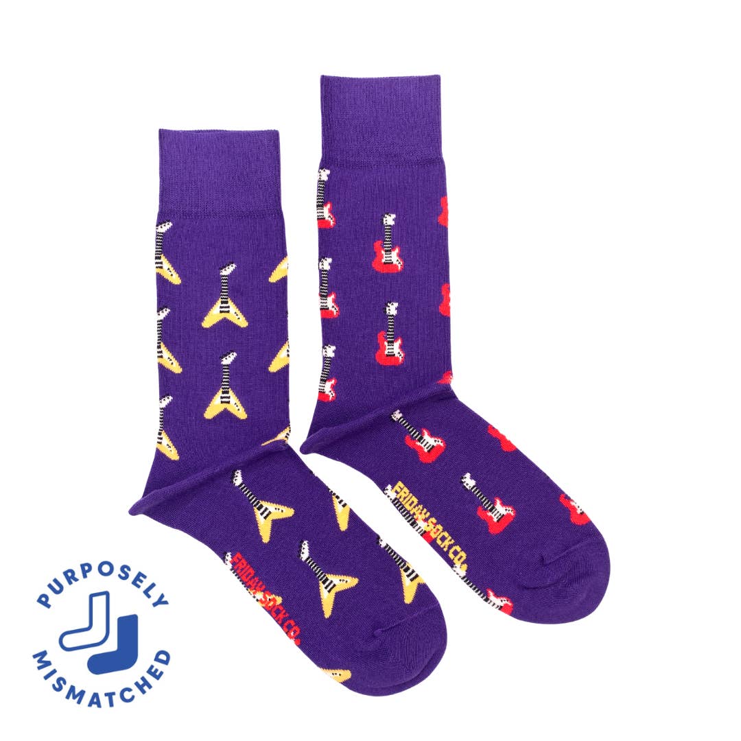 Friday Sock Co. - Wholesale Socks - Men's - Men's Electric Guitar Socks