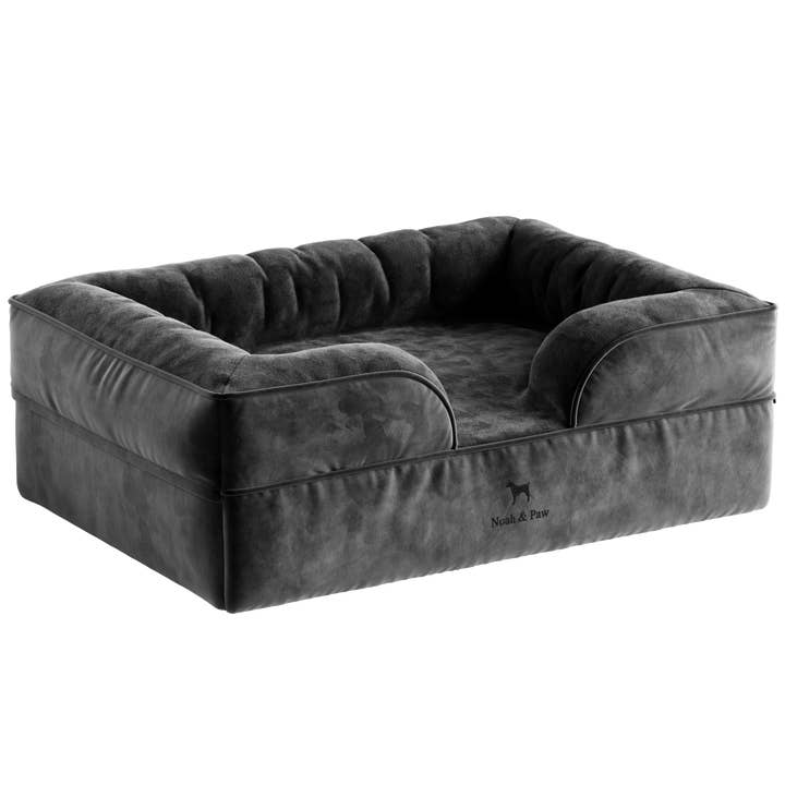 Noah and paw – wholesale Pet bed – Cat/dog – Velvet Orthopedic Pet Bed, Memory Foam, Infused with Cooling Gel