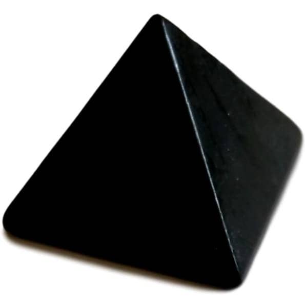 WLM - Wholesale Spiritual Stone/Crystal - Shungite Pyramid Base 3 cm