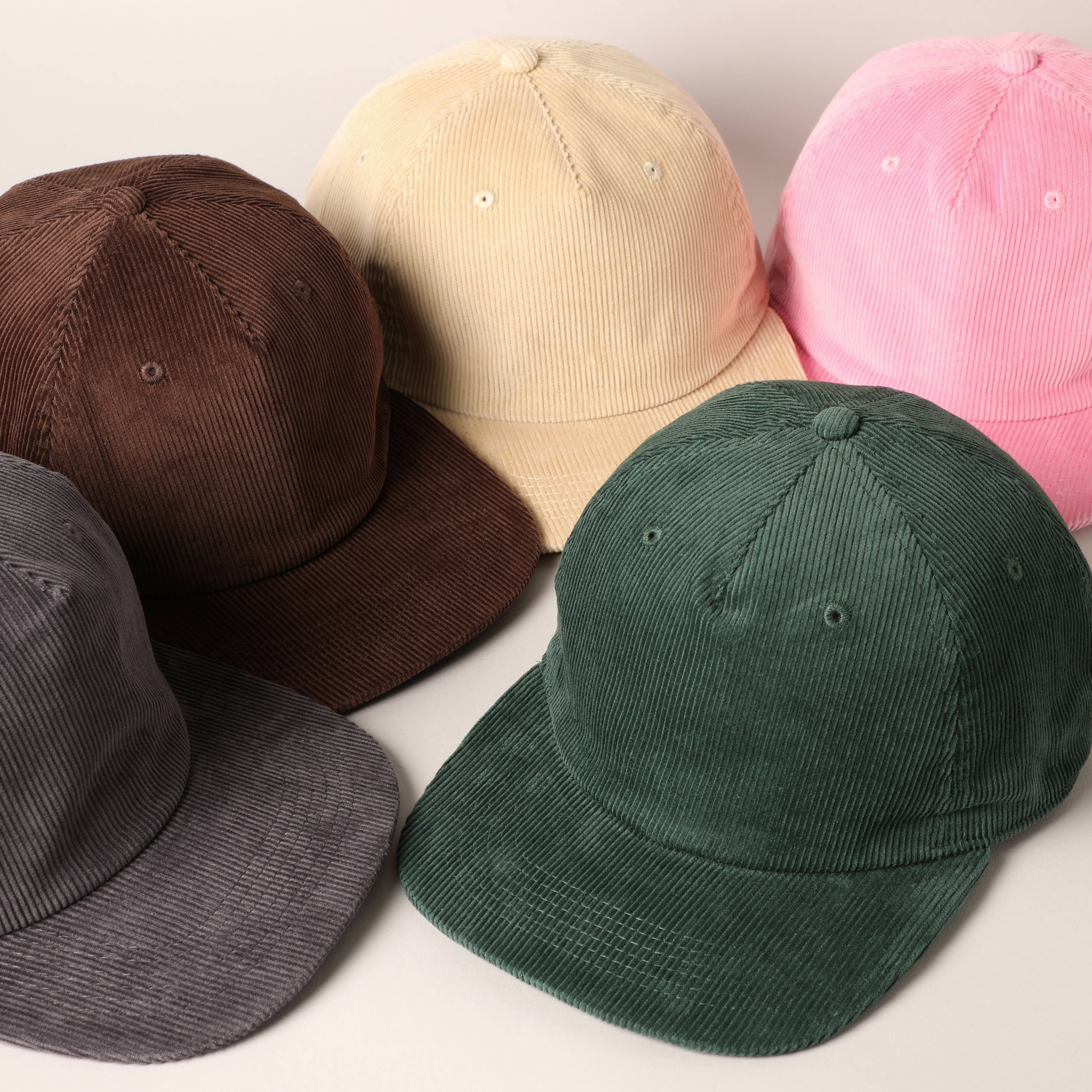 Fashion City – wholesale Baseball cap – Women's – Plain Corduroy Flat Brim Snapback Cap Baseball Hat37