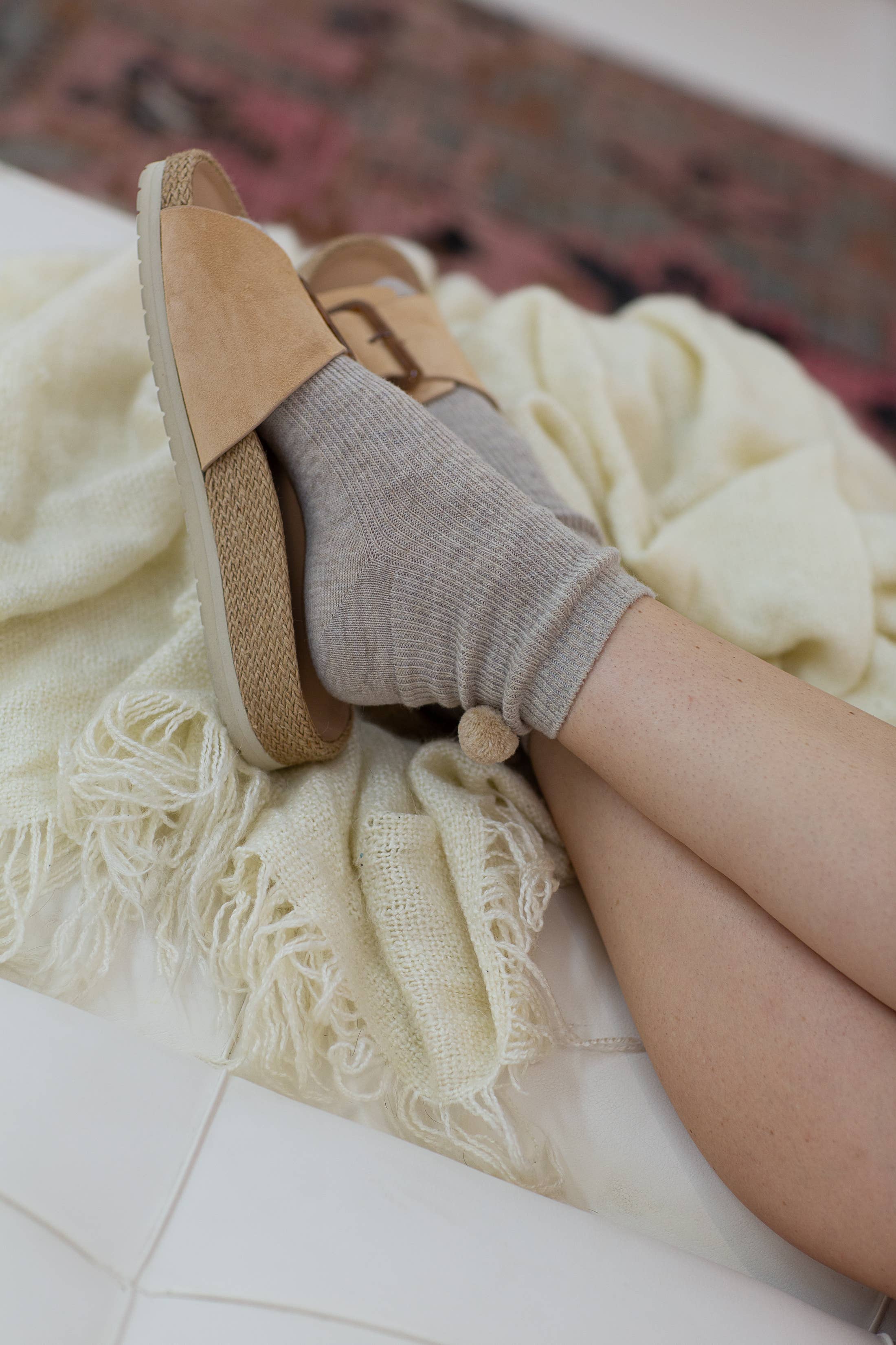 Unified - Wholesale Socks - Women's - Winter Pom Pom Socks13