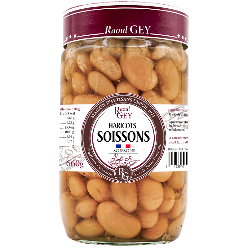 Maison RGEY - Wholesale Beans - Natural Soisson Bean 72cl - Raoul Grey - 52940