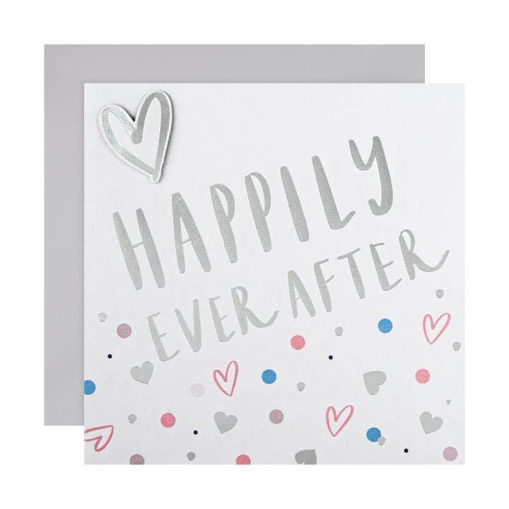 Contemporary Text-Based Wedding Congratulations Card for wholesale by Hallmark