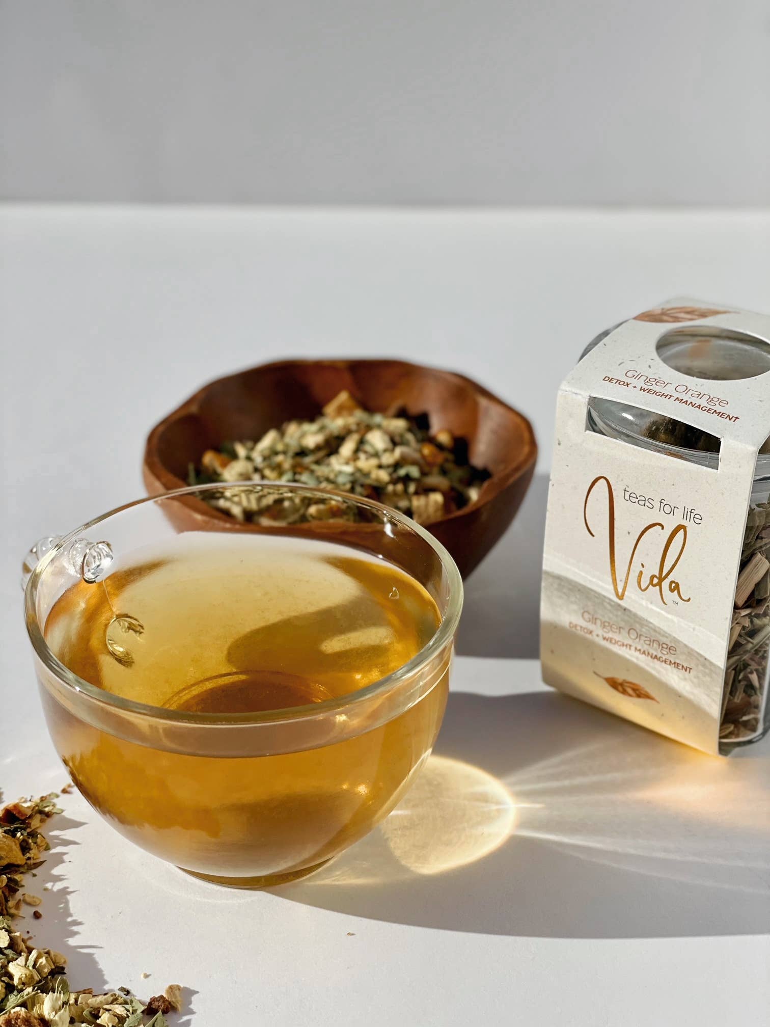 Vida Teas For Life – Großhandel Loser Tee – Ginger Orange BULK | detox+Gewicht-Management | 100 Portionen7