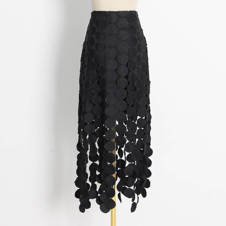 Productseeker - Wholesale Skirt - Women's - SK001 Hollow Out Embroidery Skirt Pencil Skirt Dress