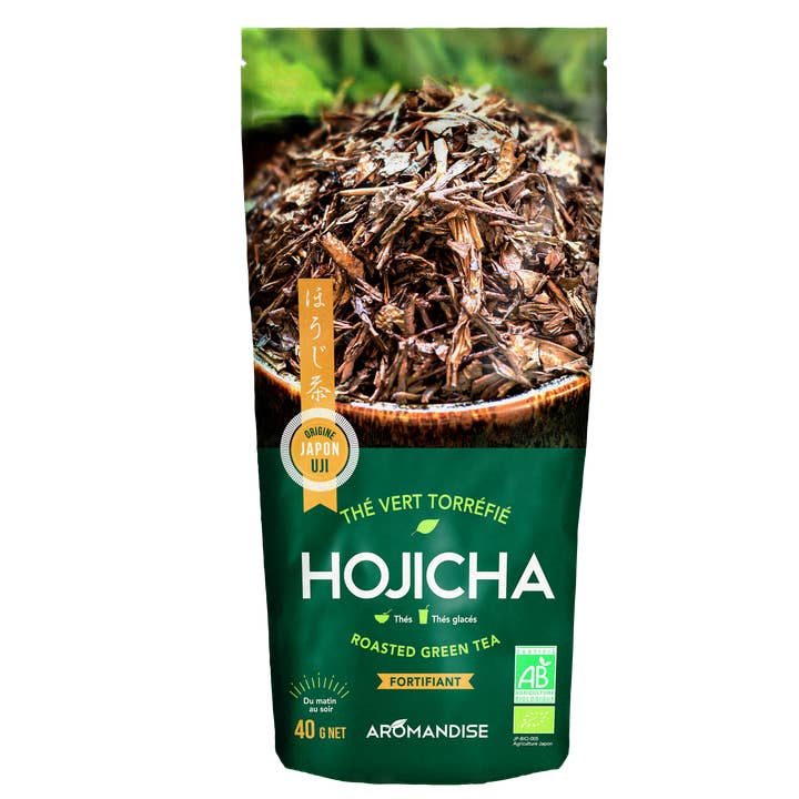 Hojicha toasted bancha tea for wholesale by AROMANDISE