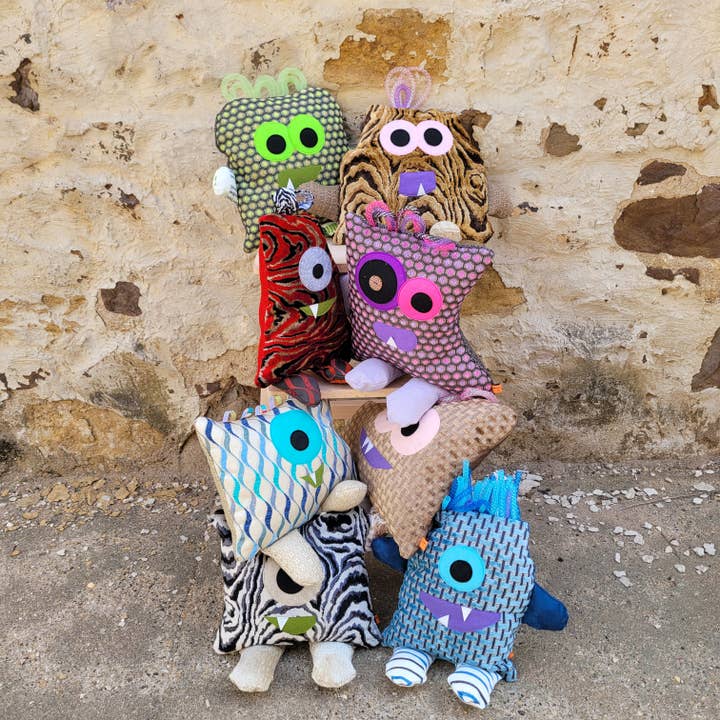 Monsters On Main - Wholesale Throw/Decorative Pillow - Small Monster Bundle - 8 Pk3