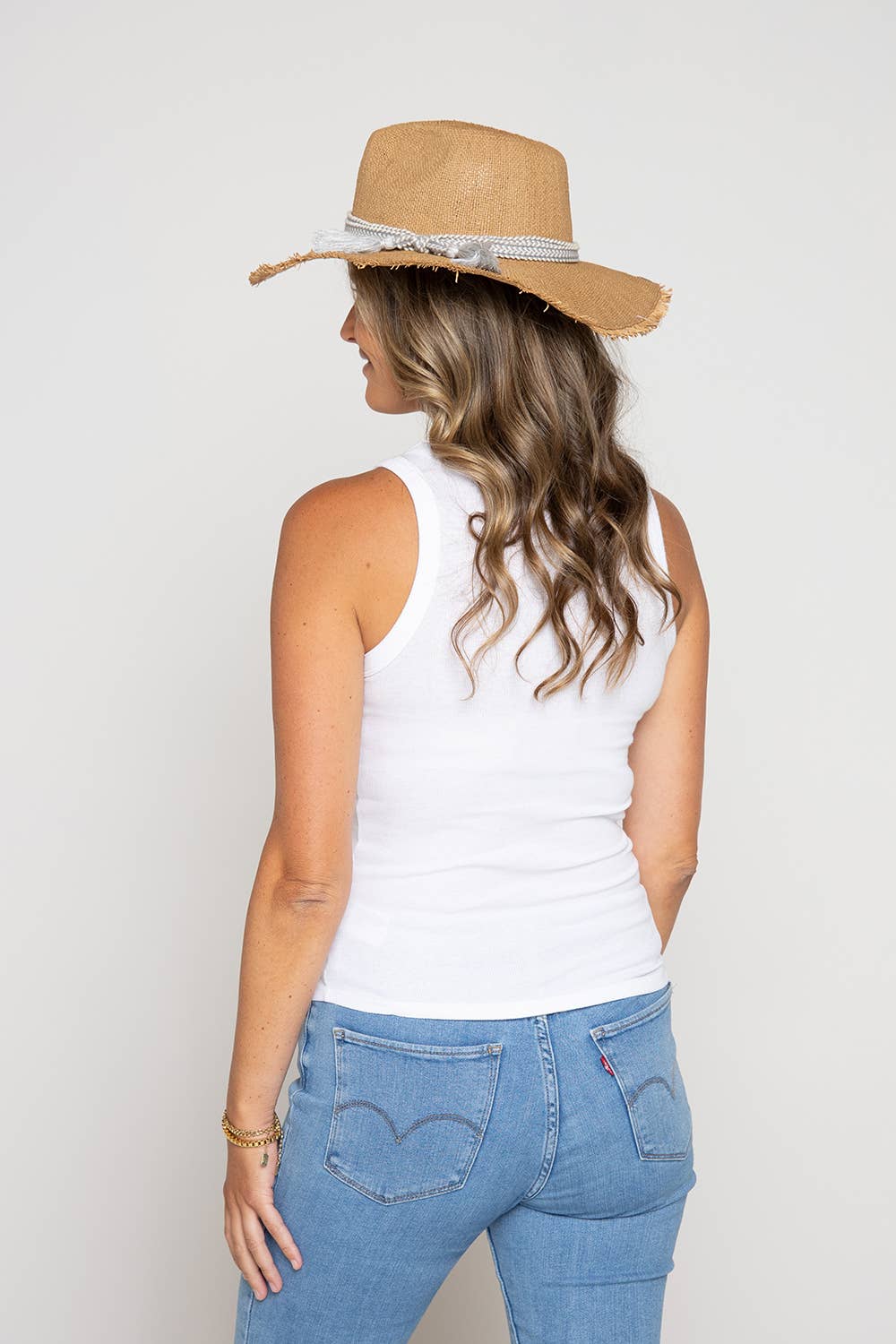 Peter Grimm - Wholesale Straw Hat - Unisex - Marilyn Natural Fiber Resort Hat4