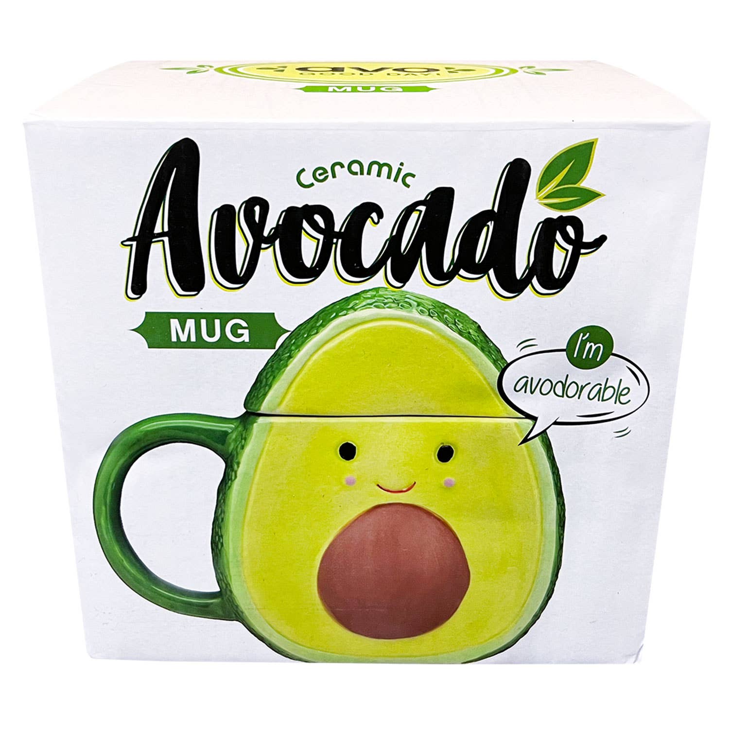 Streamline - Wholesale Coffee Mug - Avocado w/ Lid Ceramic Coffee Mug2