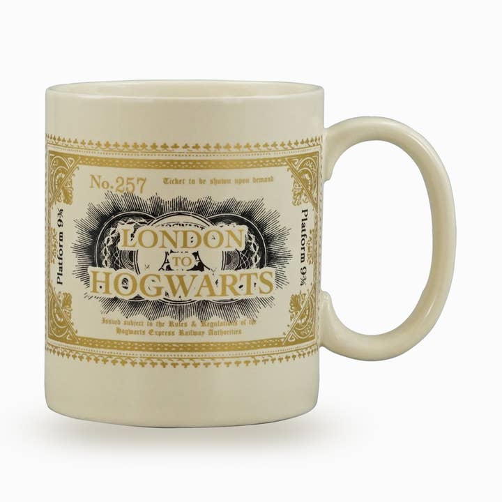 Mug Standard Boxed (400ml) - Harry Potter (London Hog Tkt) for wholesale by Half Moon Bay