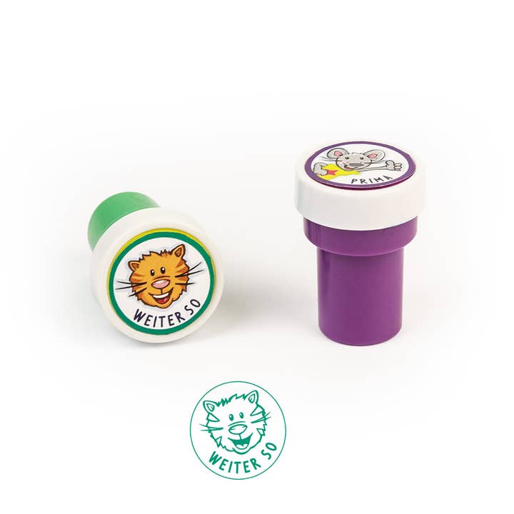 Trendhaus – wholesale Gummistämpel/dekorativ stämpel – Barn och baby – ABC KUL LÄRARE STÄMPEL SJÄLVINKANDE1