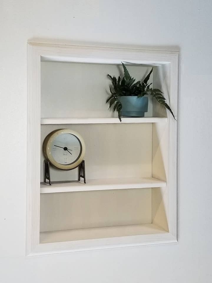 (Medium) Recessed Wall Niche - Customizable Size and Options for wholesale by Hammer and Nail Studios