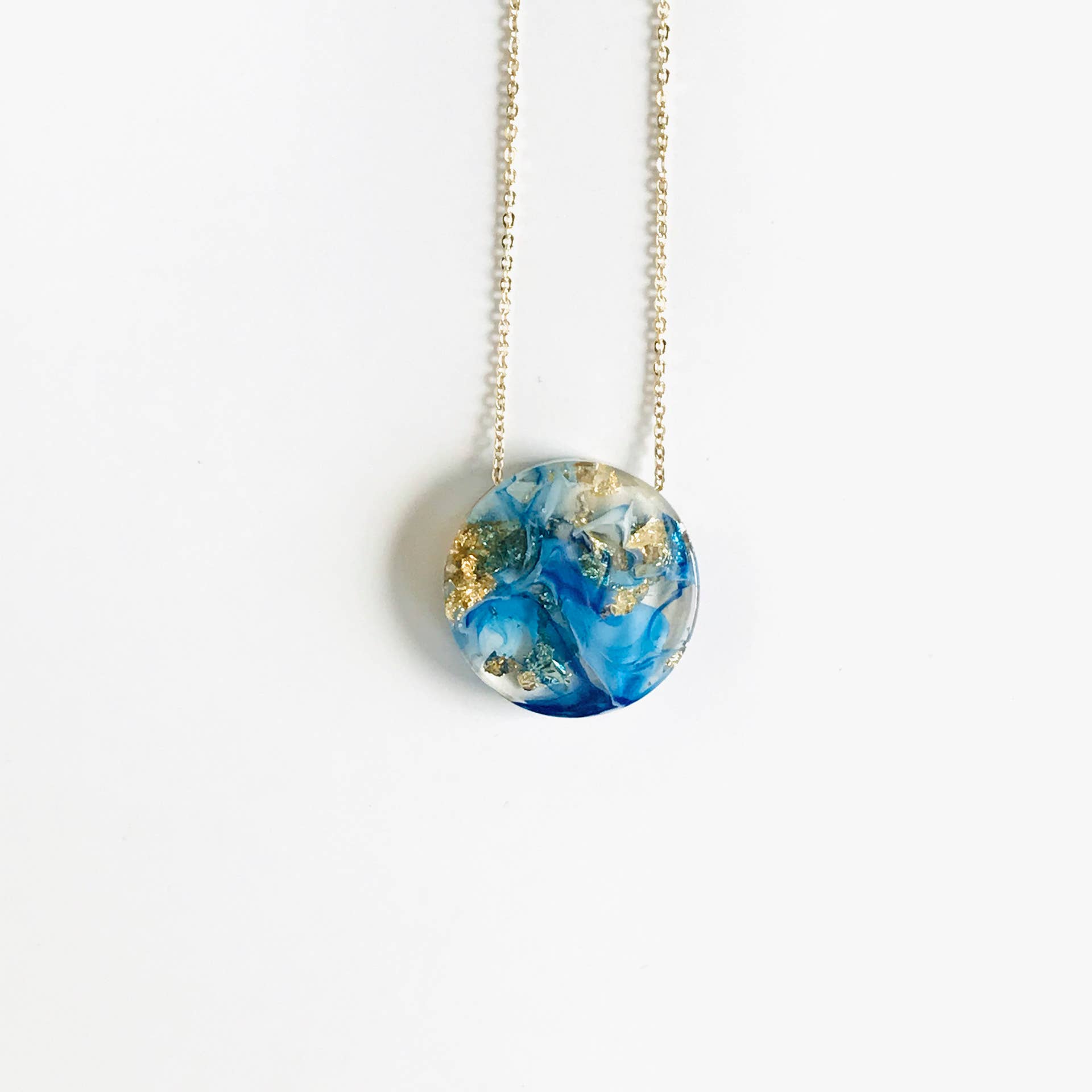 Belart Fair Trade - Wholesale Pendant/Charm Necklace - Eco-Resin Mini Full Moon ix Chel Pendant3