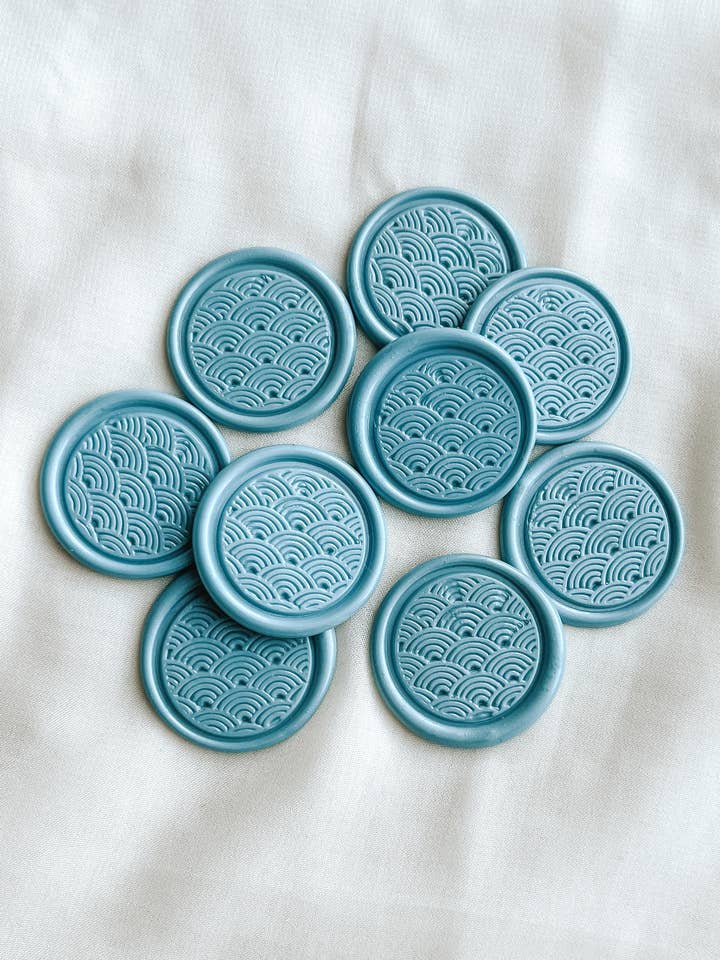 Wave wax seal set for wholesale by Made of Honour Co.