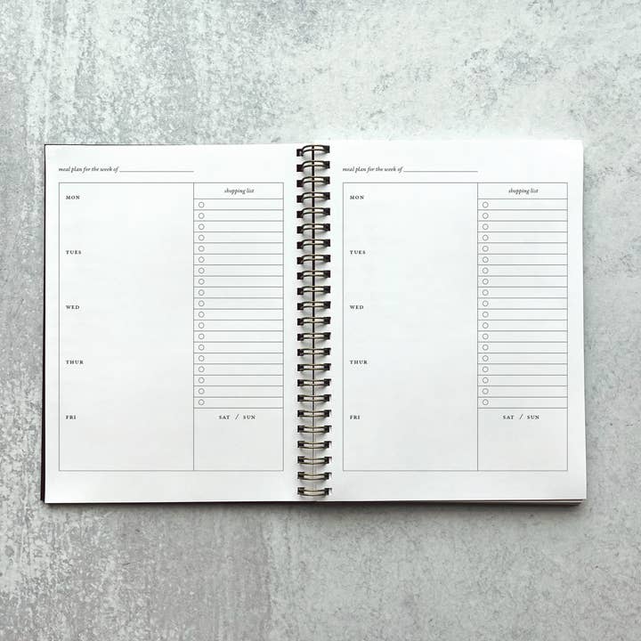 Wild Ink Press - Wholesale Planner - Meal Planner2