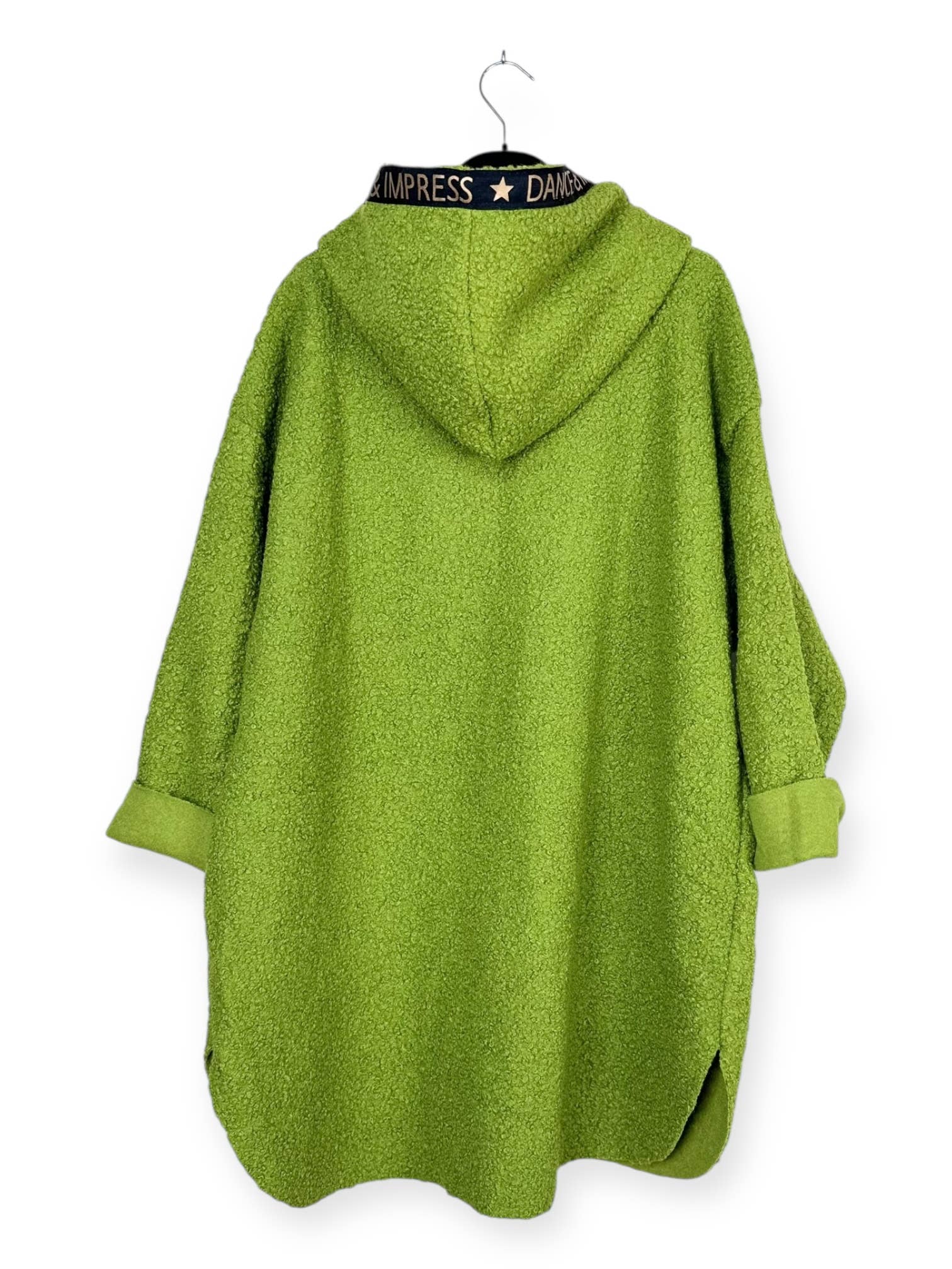 Lucky Nana - Wholesale Coat - Women's - AH 22173 - Boucle Fabric Coat11