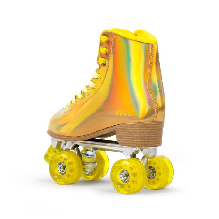 Vivid Skates – Großhandel Sportliches Zubehör – Vivid Skates Gold Prisma Rollschuhe
