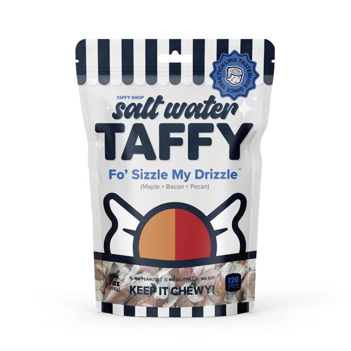 Fo' Sizzle My Drizzle™ Taffy (Maple+Bacon+Pecan) and other Purchase Wholesale maple taffy. Free Returns & Net 60 Terms on Faire trending on Faire.