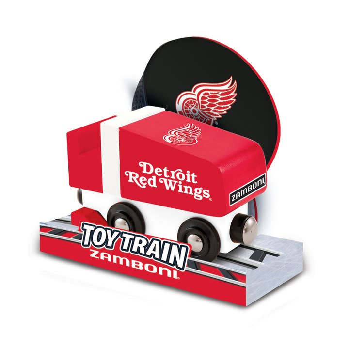 Masterpieces Puzzles - Wholesale Toy Car/Truck - Kids - Detroit Red Wings Toy Zamboni Train Engine