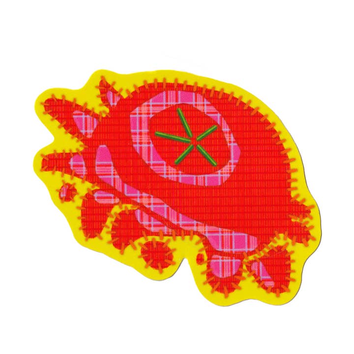 TOMATO SPLAT! Sticker for wholesale by RAGS AF